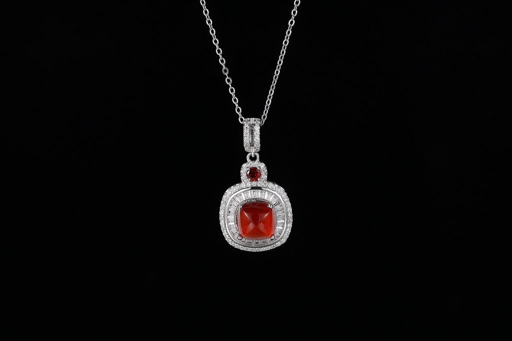 Garnet S925 silver