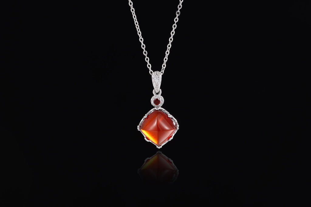 Garnet S925 silver