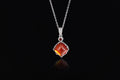 Garnet S925 silver