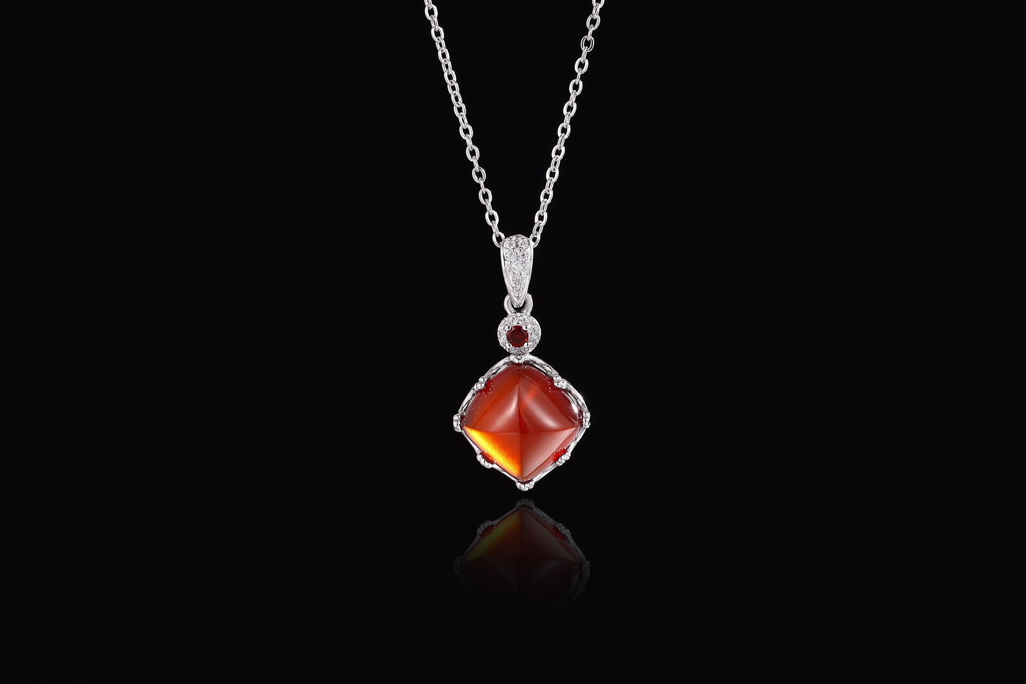 Garnet S925 silver