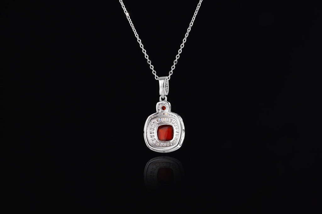 Garnet S925 silver