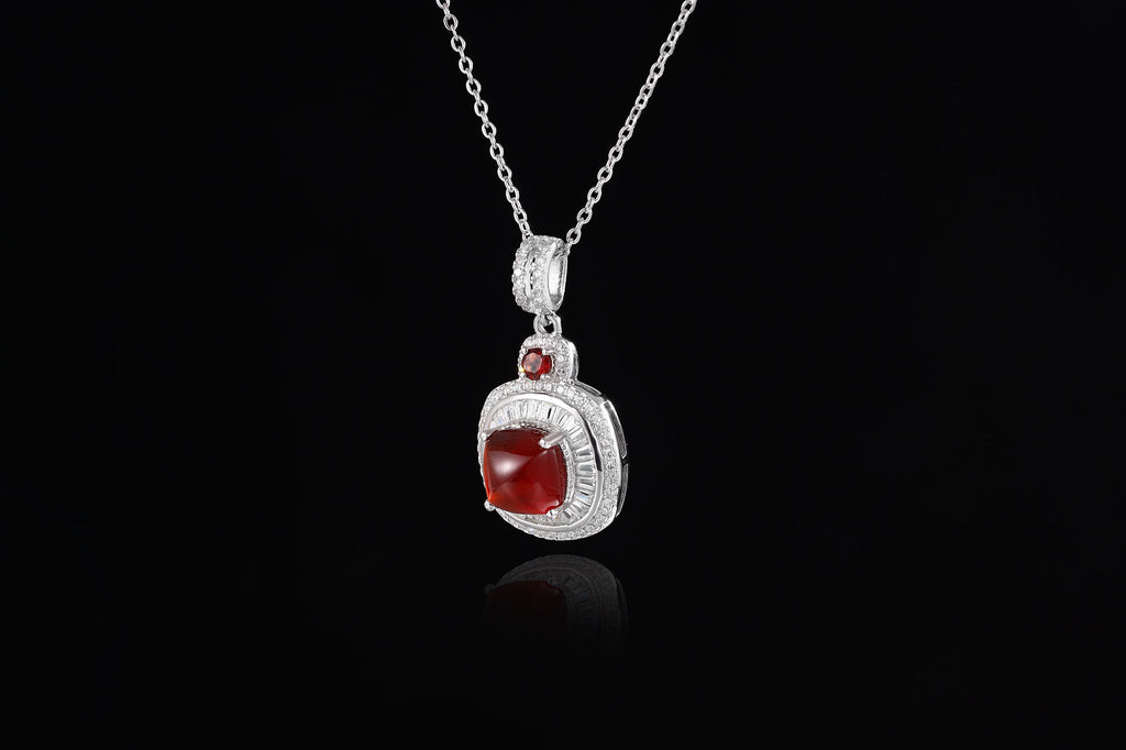 Garnet S925 silver