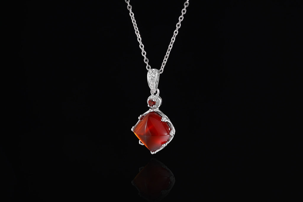 Garnet S925 silver